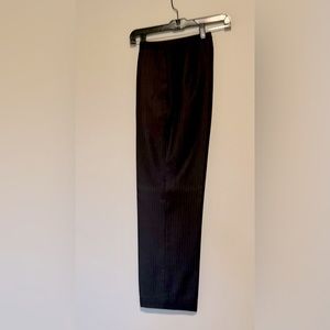 Calvin Klein grey pant with grey and blue pinstripes, Size 2.